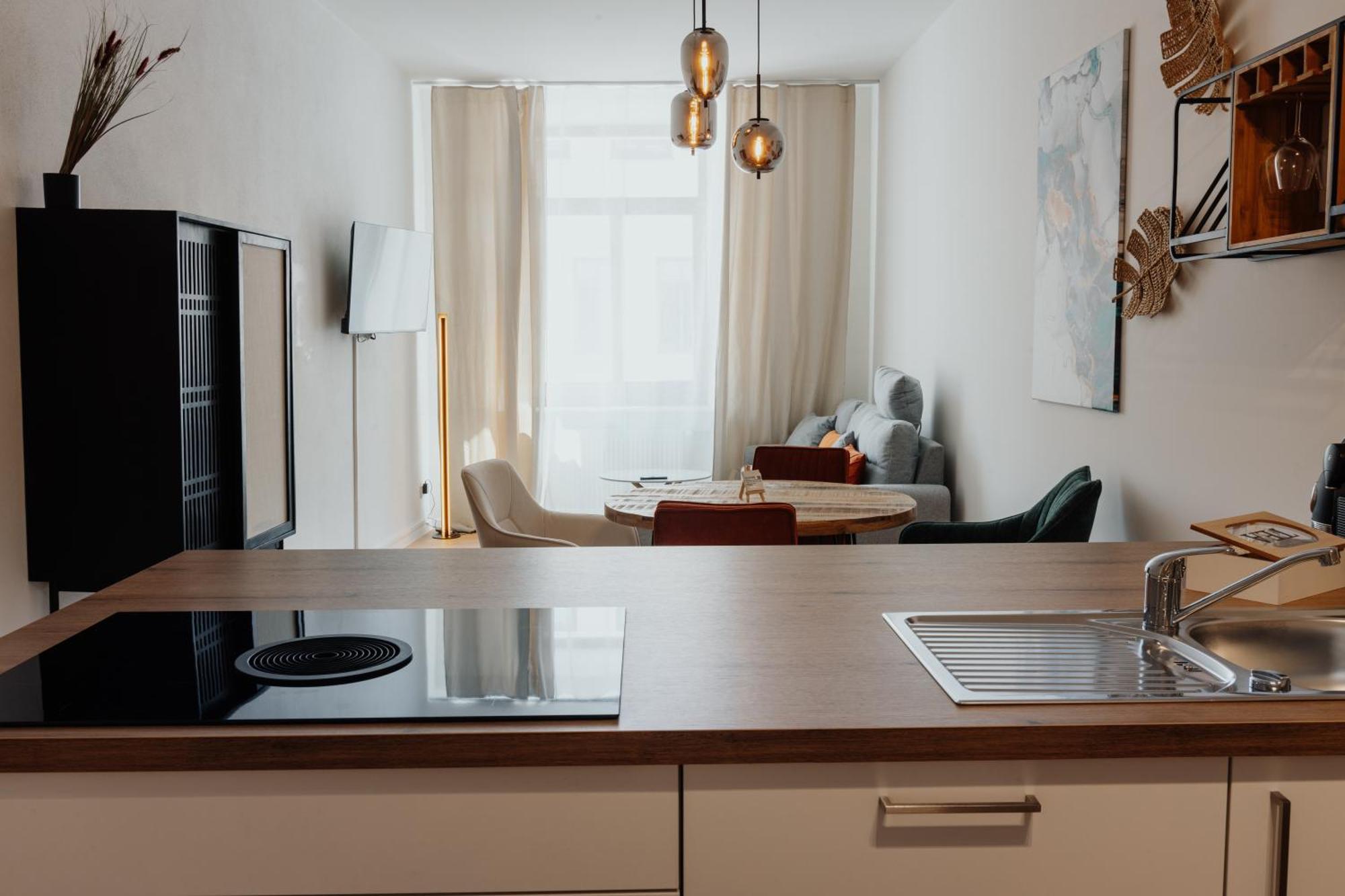 Cityheart Appartement - Stadt Mitte - Stilvoll Passau Dış mekan fotoğraf